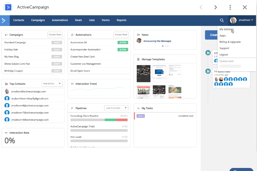 ActiveCampaign is an ideal choice for businesses