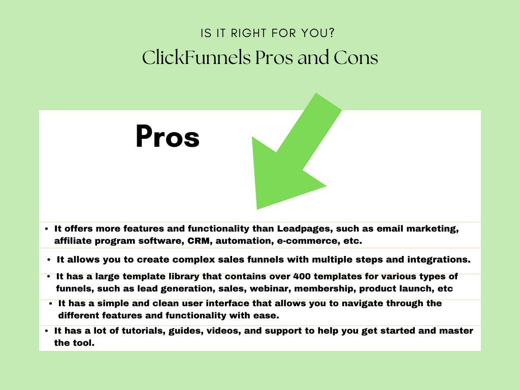 Beige Clean Entrepreneurship Pros and Cons Table Infographic Graph