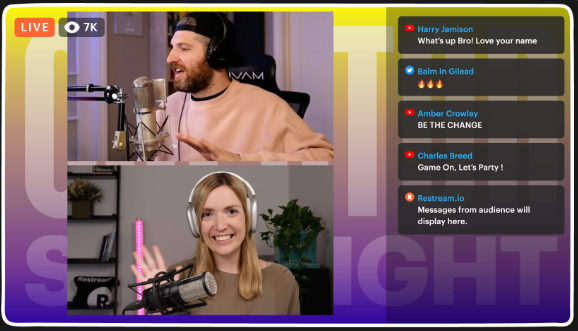 Restream vs Streamyard,restream audiance